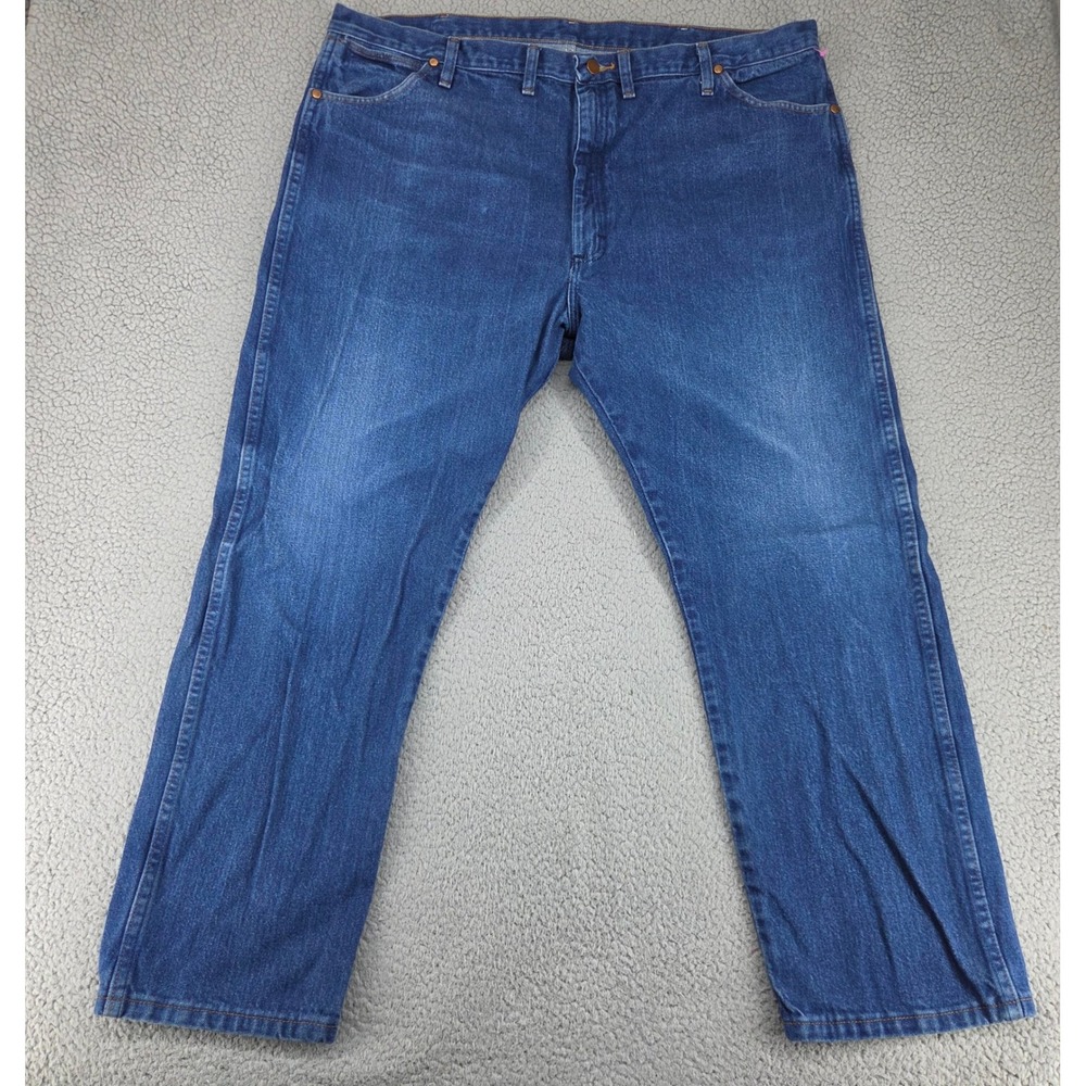 Wrangler Jeans Mens 44x30 Blue 13MWZ Cowboy Cut Original Fit Denim Rodeo Chore